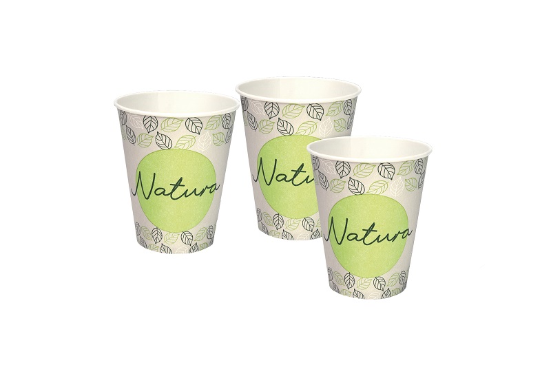 Monoart Becher Natura 180 ml Hartpapier, 1000 Stück Packung