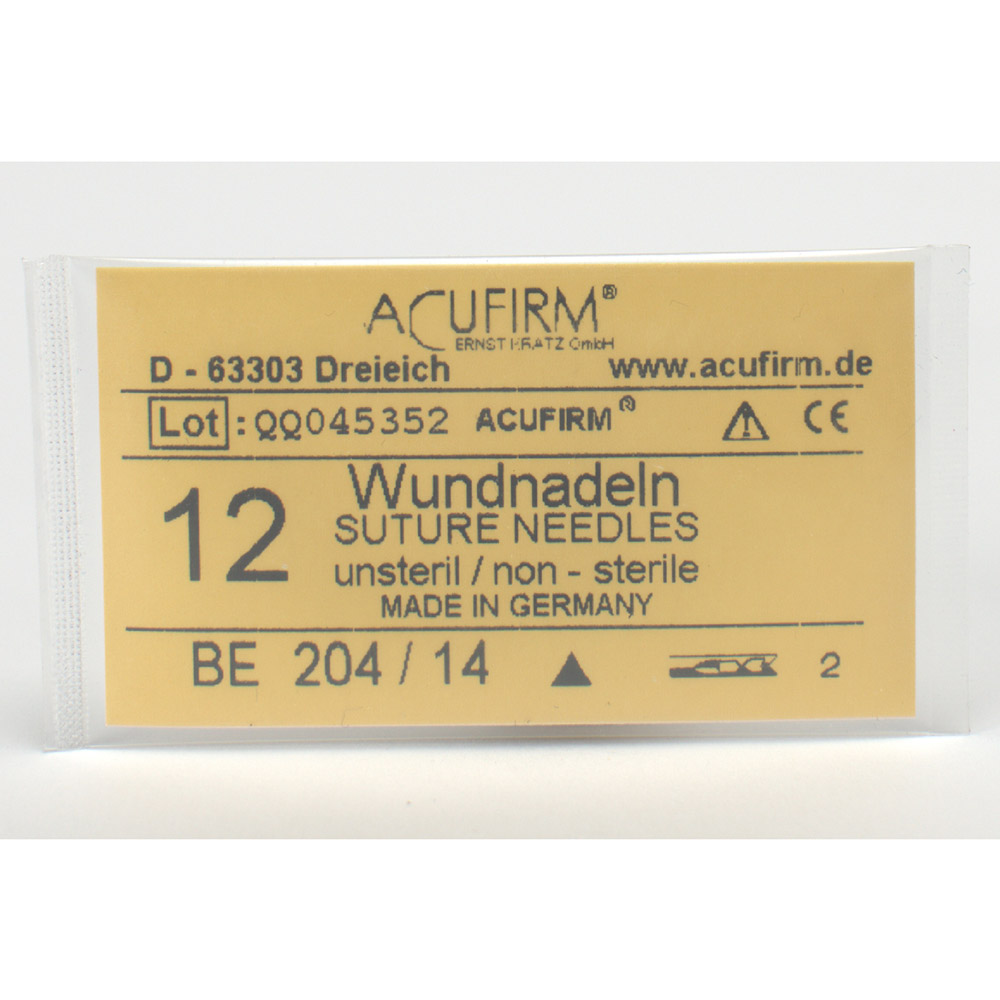 Wundnadeln Acufirm BE 204/14, 12 Stück