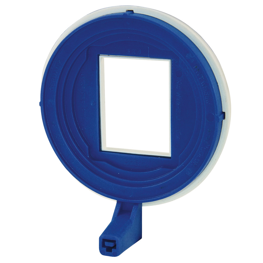 RWT Window x-ray Color Visierring mit Blendeanterior 3x4 blau, Stück