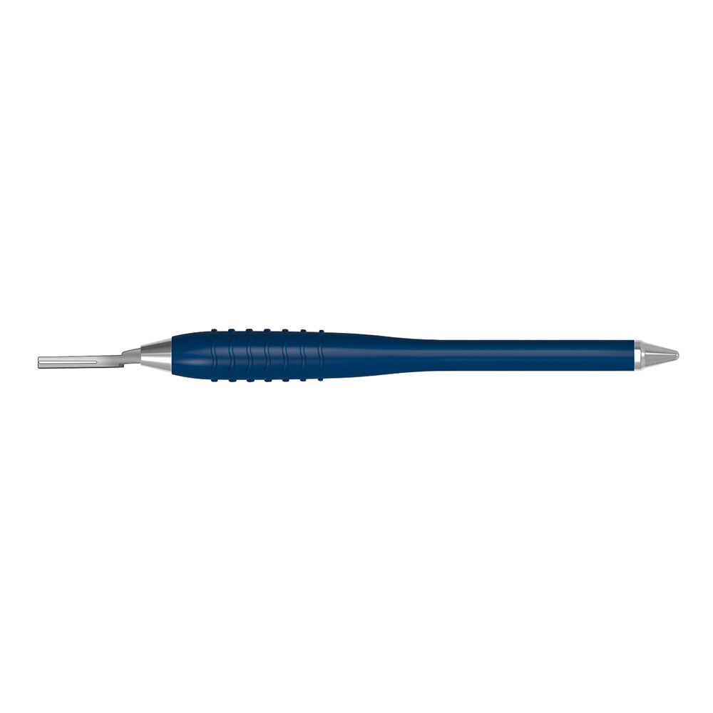 Skalpellklingenhalter SI-871A/5 Silikongriff blau, Stück