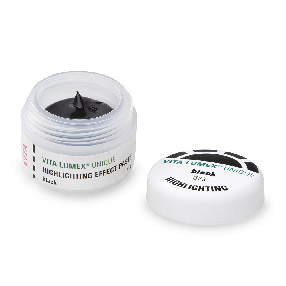 LUMEX UNIQUE HIGHLIGHTING EFFECT PASTE, black, 4g