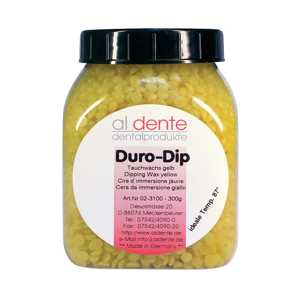 Duro-Tip Tauchwachs gelb, 300 g