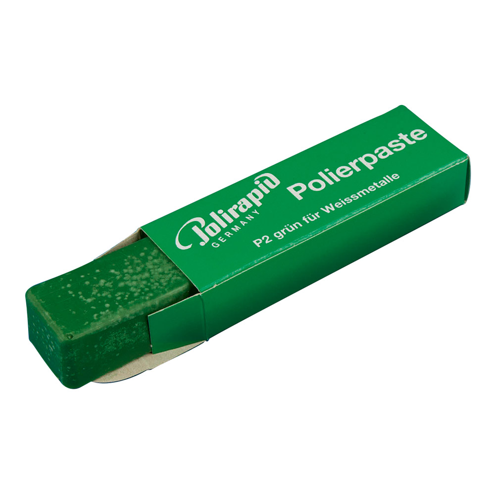 Polierpaste grün Stahl/Platin/Silber, Packung