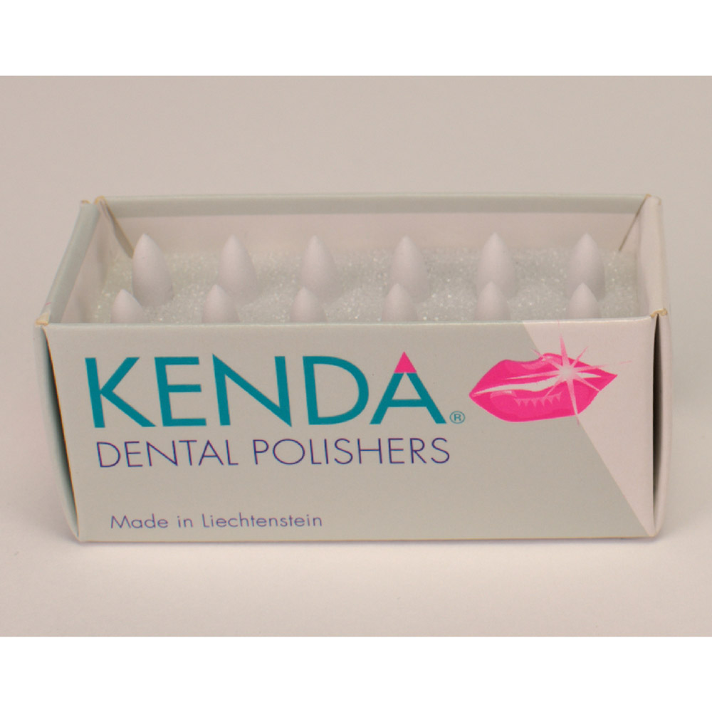 Kenda C.G.I. Polierer Wst grob weiß große Spitze, 12 Stück