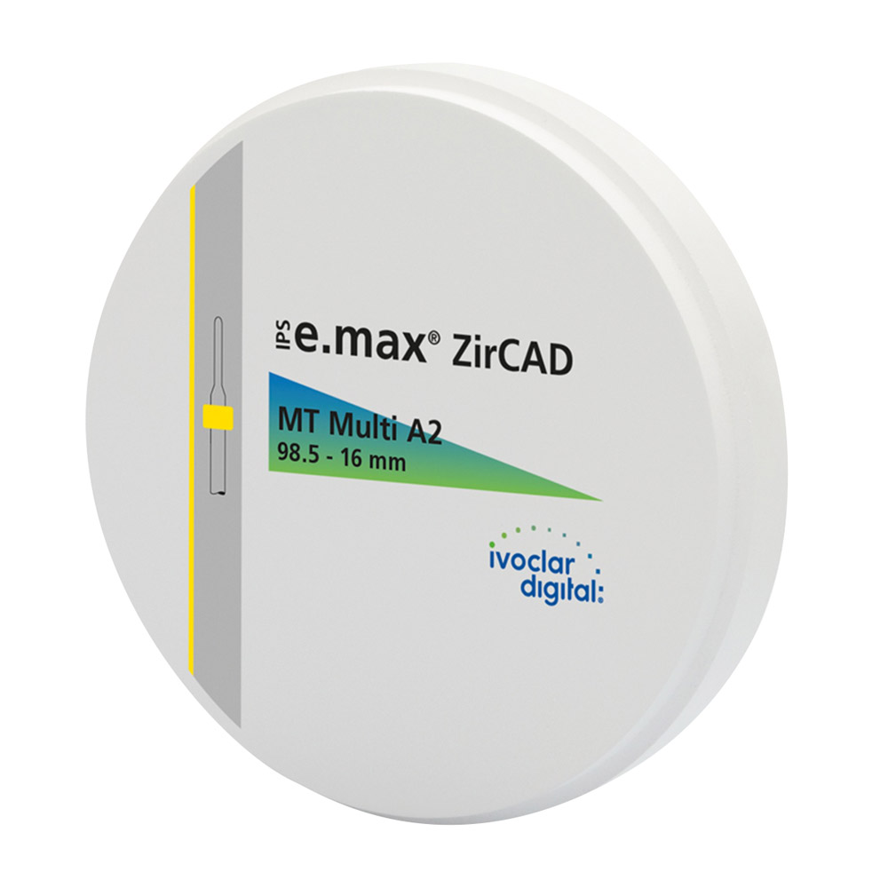 IPS e.max ZirCAD MT Multi A1 98,5 x 20 mm, Stück