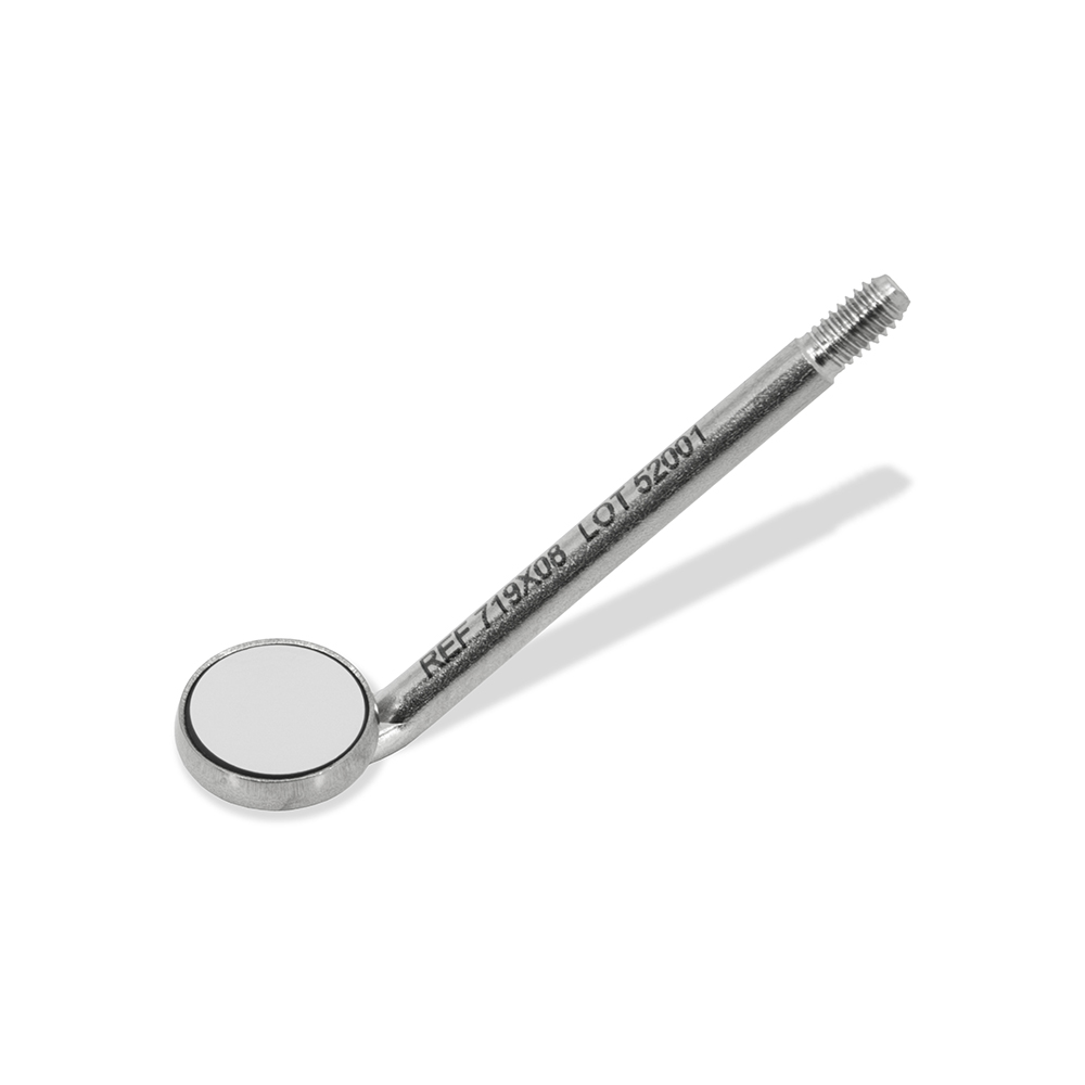 Mundspiegel TOPvision FS Rhodium S plan SS, Stück