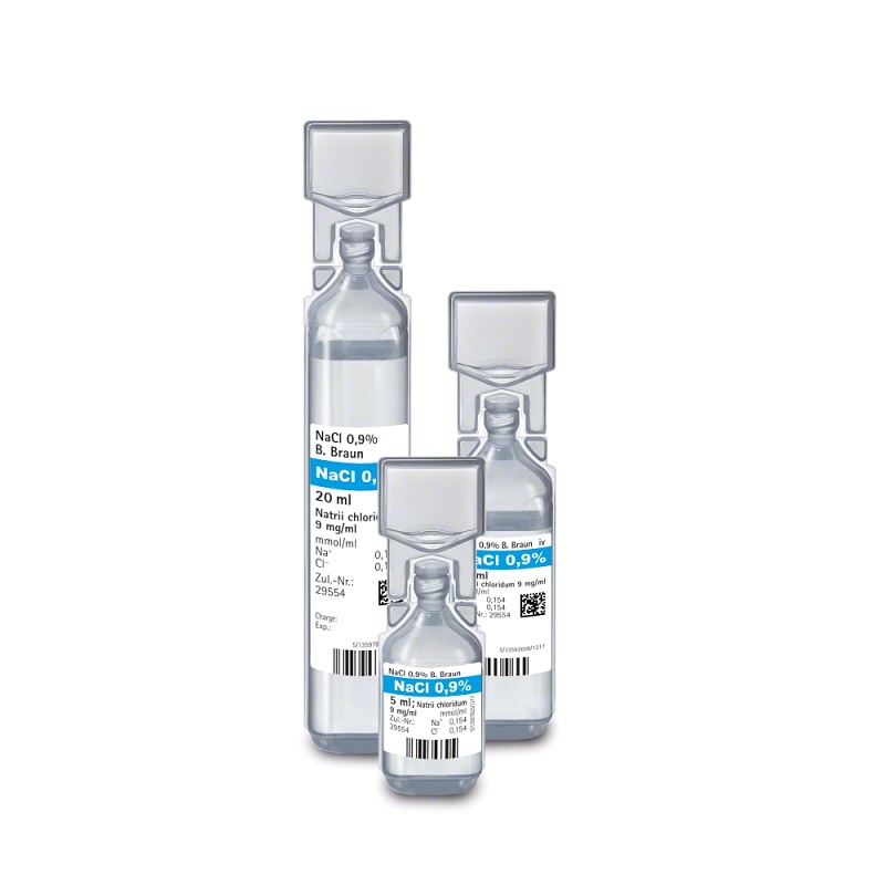 NaCl 0,9 % Mini-Plasco connect 20x20 ml