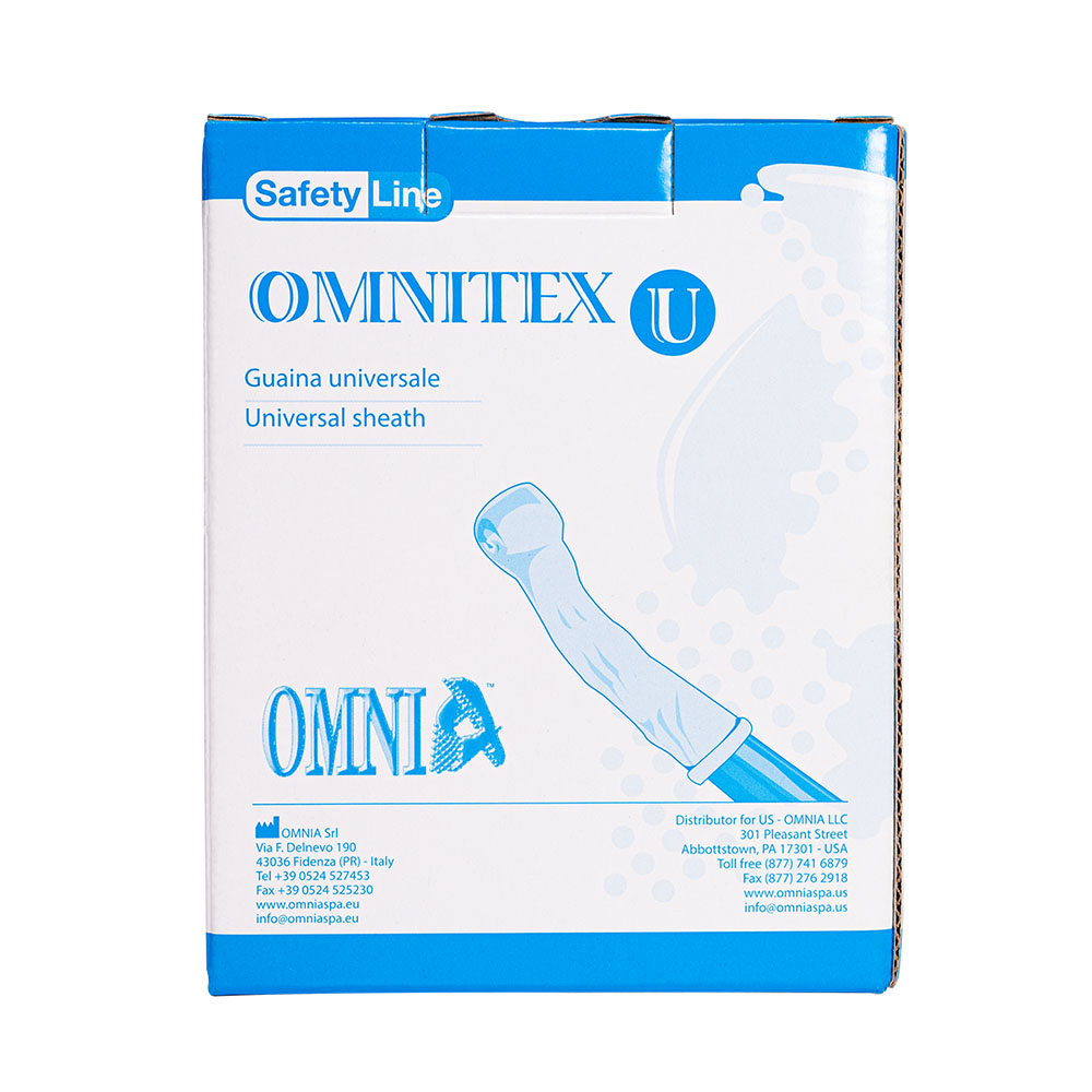 Omnitex Überzug Nitril C konisch weiß, 500 Stück Packung