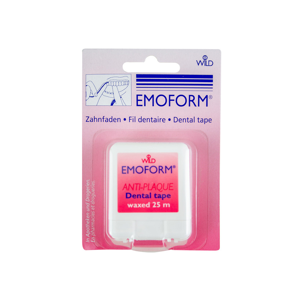 Emoform Dentaltape gewachst, 25 m