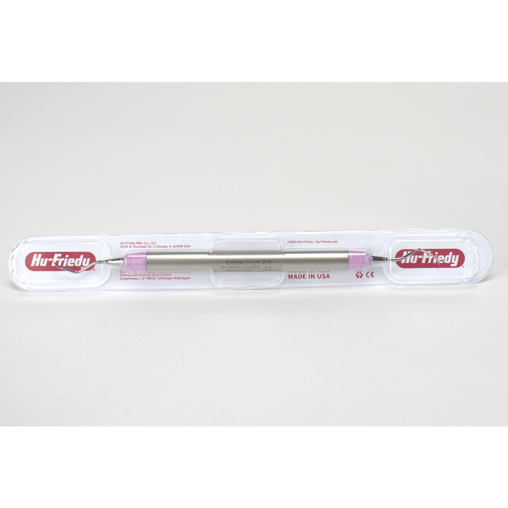 Kürette Columbia Universal 4R-4L EverEdge 2 Griff Resin rosa, Stück