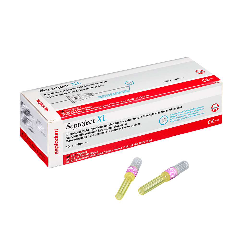 Septoject xl aiguille G 30 0.3x12mm violet 100 pces