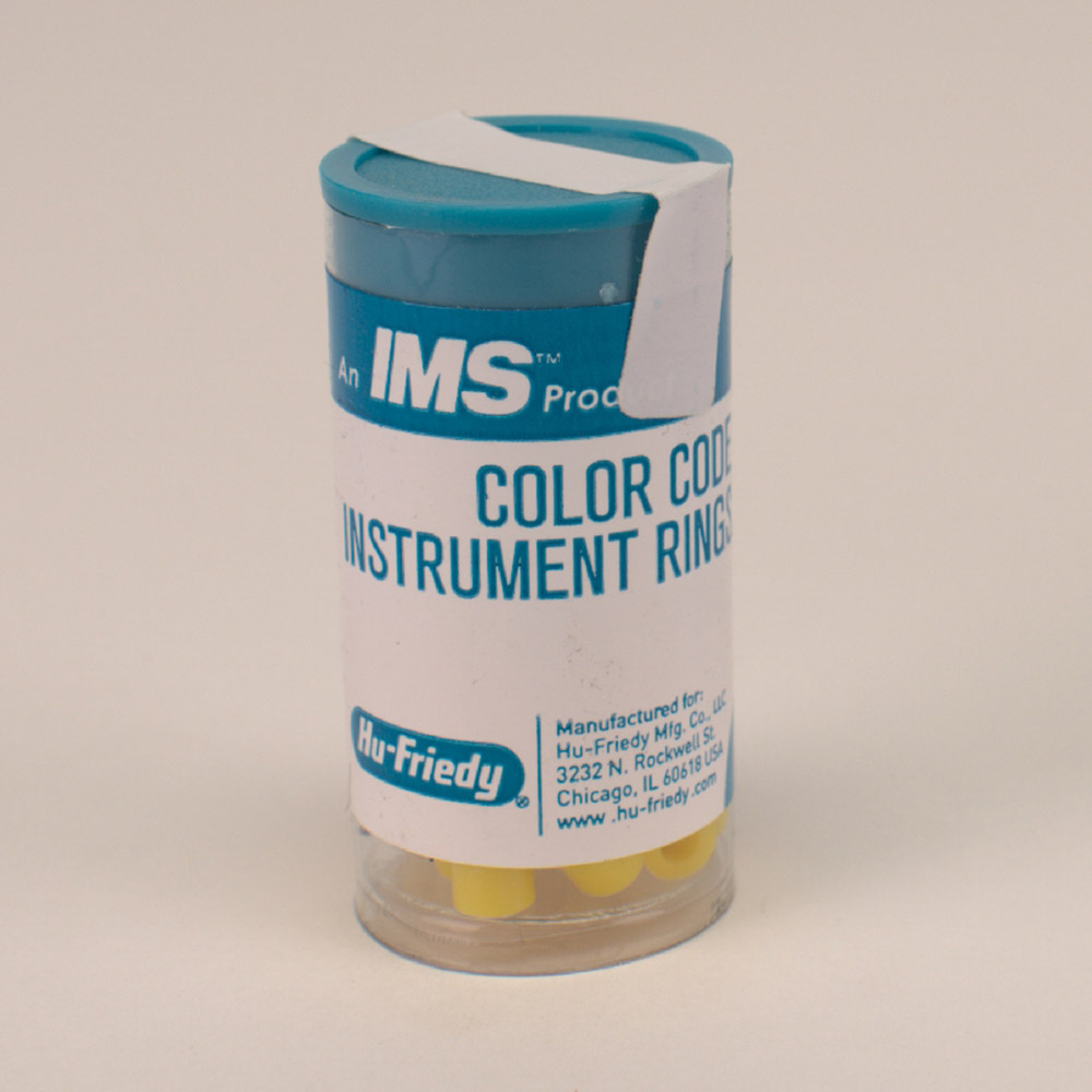 IMS Kodierringe mini gelb, 50 Stück