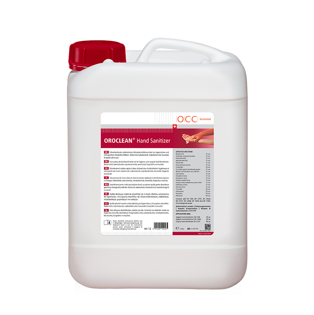 OROCLEAN Hand Sanitizer, 5 L Kanister