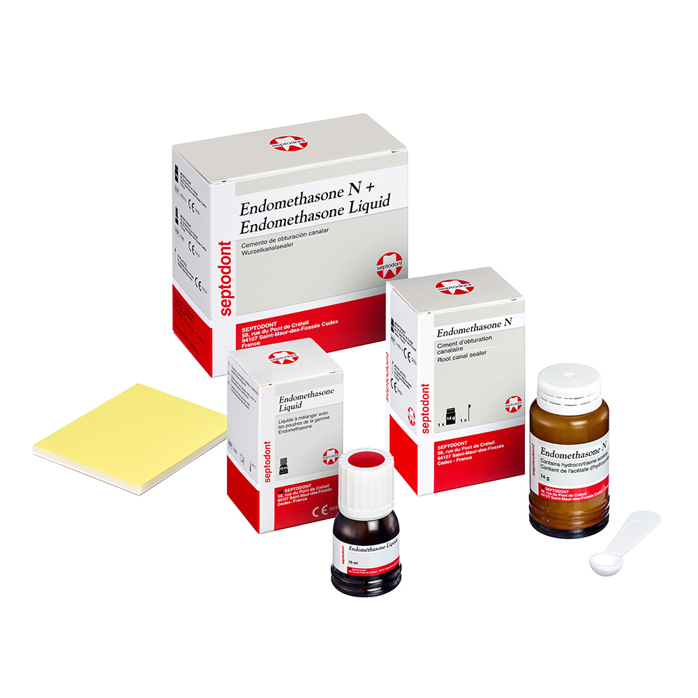 Endomethasone N, Set Pulver + Flüssigkeit
