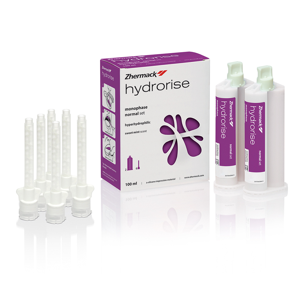 Hydrorise Monophase Normal Set, 2 x 50 ml Cartrigde, 6 Mixing Tips