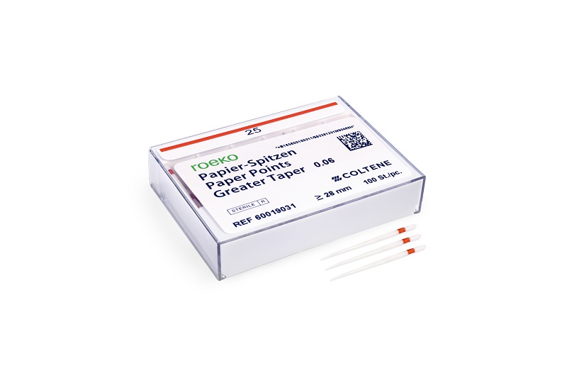 Papiers pointes Greater Taper SB 0,06 #25, paquet