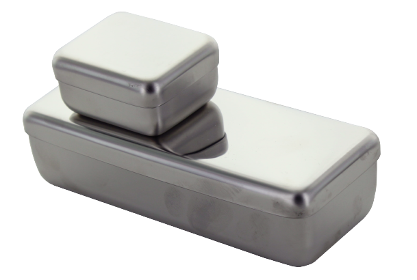 Stainless Steel Box 13 x 5 x 3, Stück