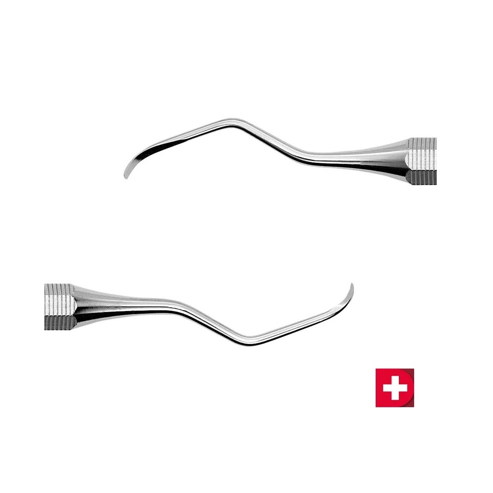 Curette universelle Deppeler GX4 manche ADEP vert, pièce