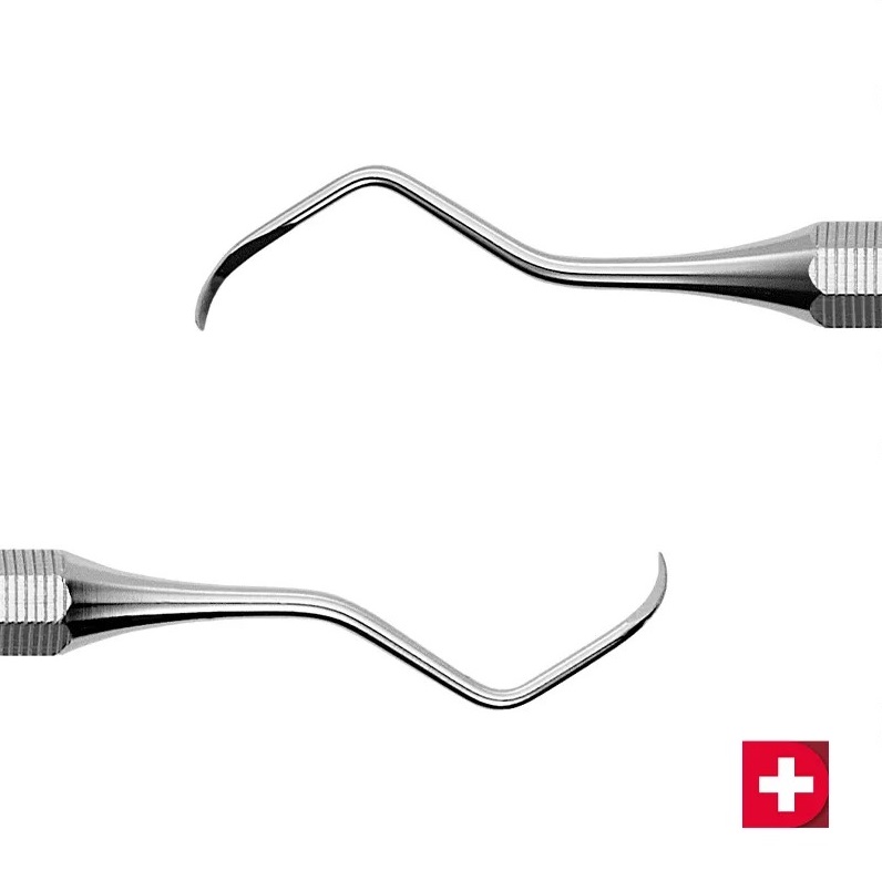 M23AS+ADEP vert/jaune Curette universelle