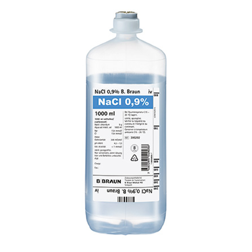 NaCL 0,9% Ecoflac plus 10x1000ml  >CH
