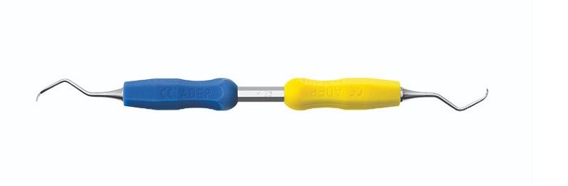 M23+ Détartreur Adep bleu/jaune
