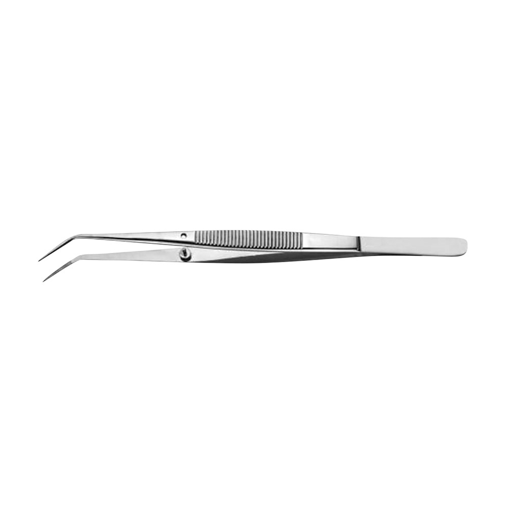 College Zahnpinzette mit Stopstift 773AS Spitze gerieft, Stück