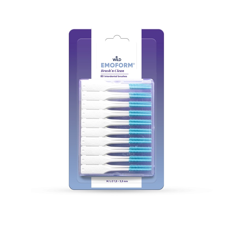 Emoform Brush'n Clean Familenpack. 80Stk