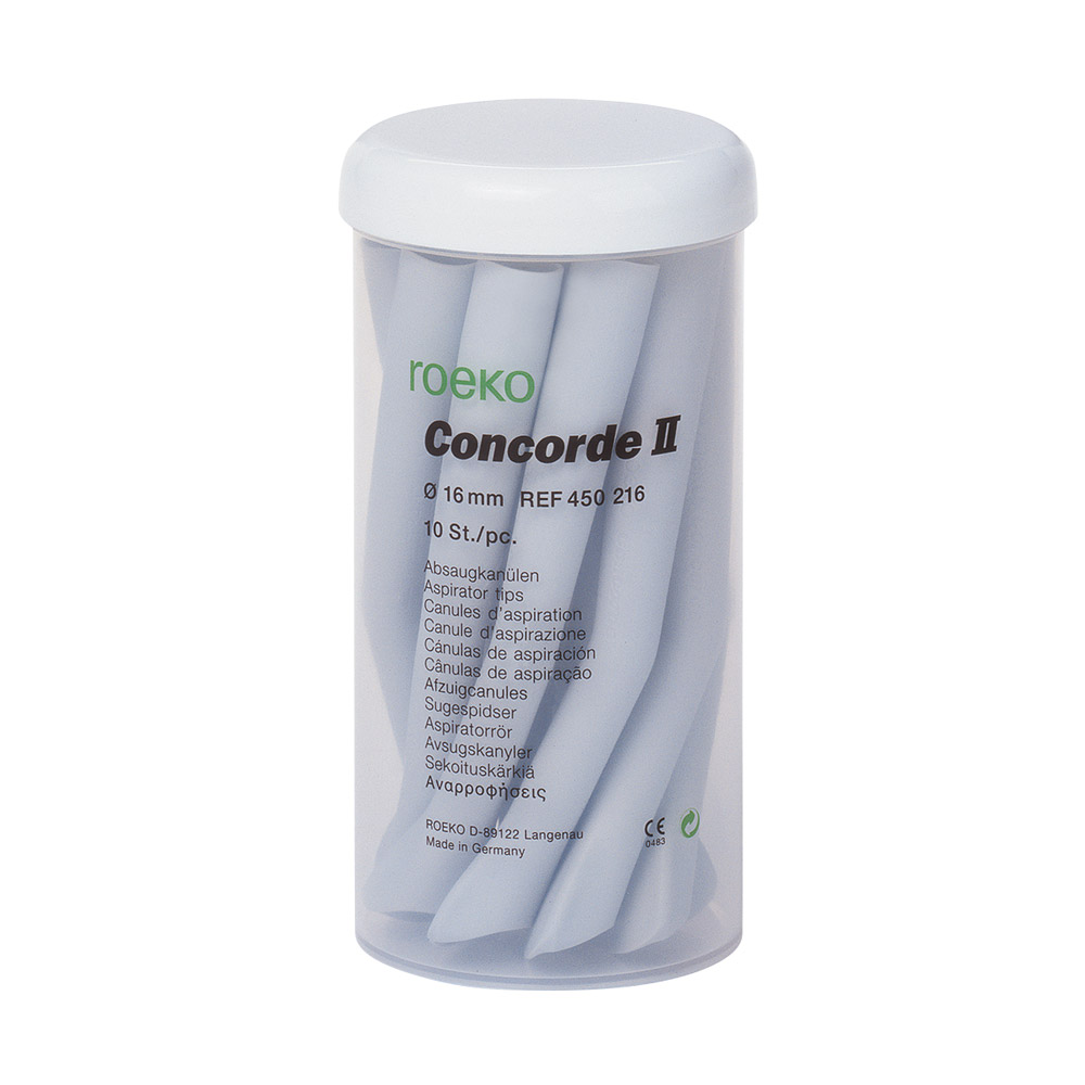 Absaugkanüle Concorde II 11 mm, 10 Stück