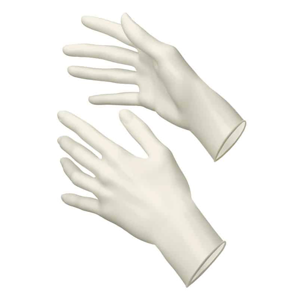 Top Touch Plus Latex Extra Grip Handschuhe Gr. S, 100 Stück Packung