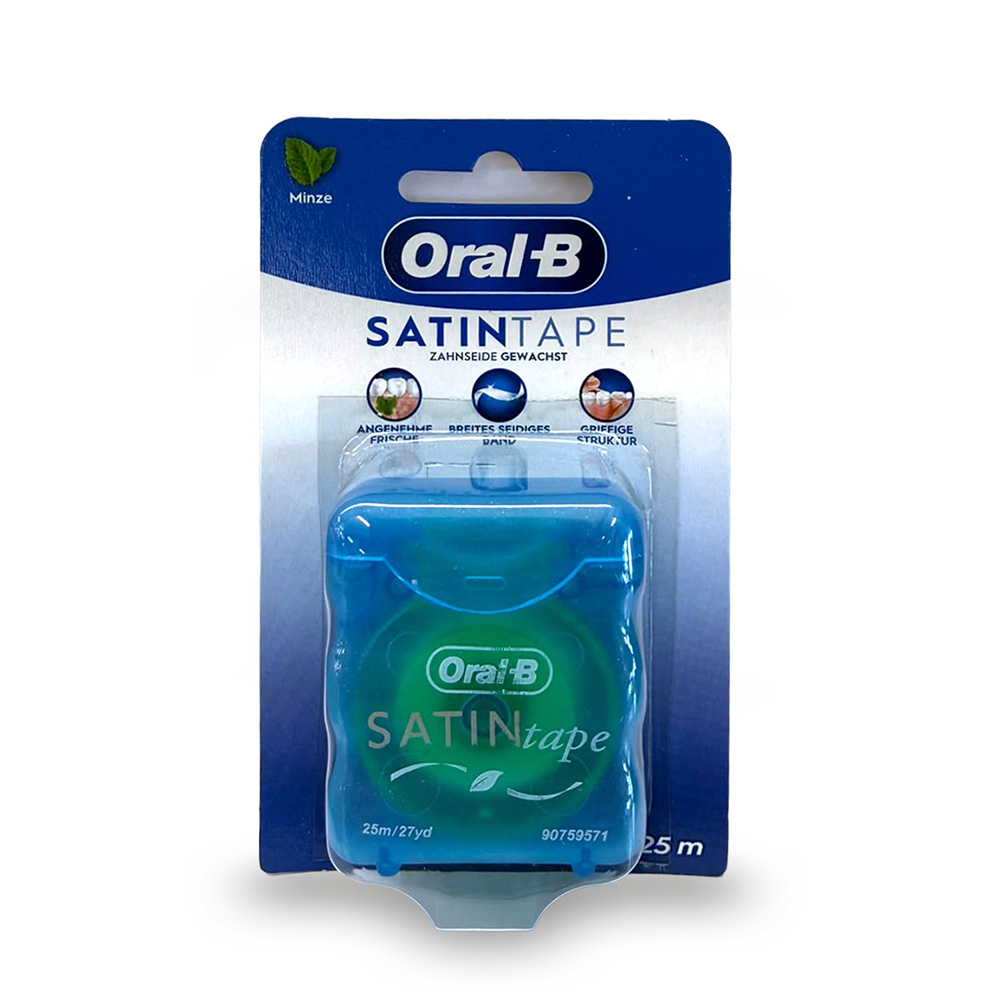 Satin Tape Zahnreinigungs-Band, 25 m Packung
