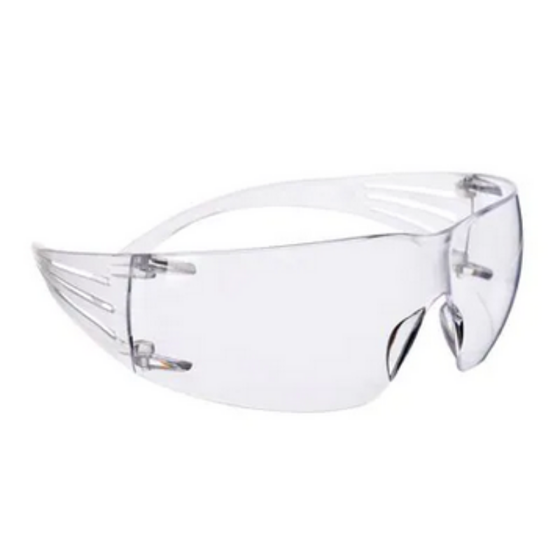 3M® SecureFit® 200 Schutzbrille, klare Bügel,Antikratz-/Antibeschlag-Beschichtung, klare Scheibe, SF201AF