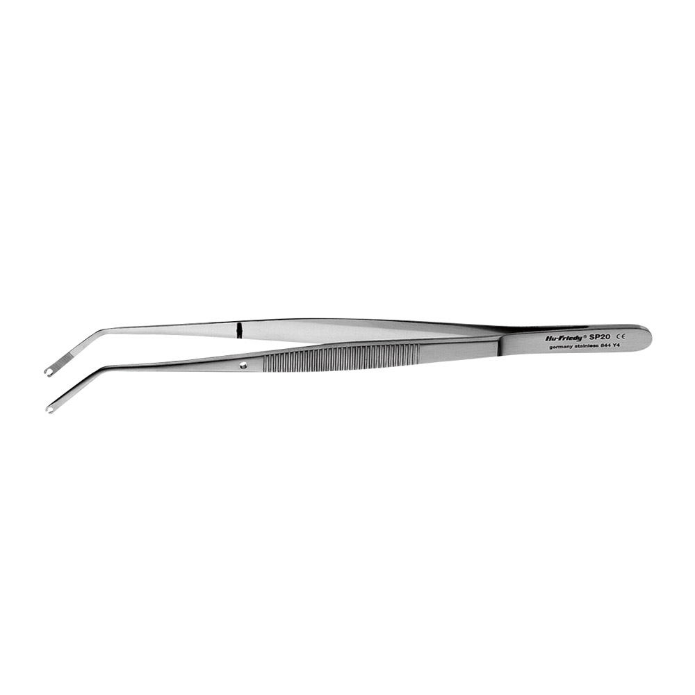 Fadenpinzette flach 15,2 cm, Stück