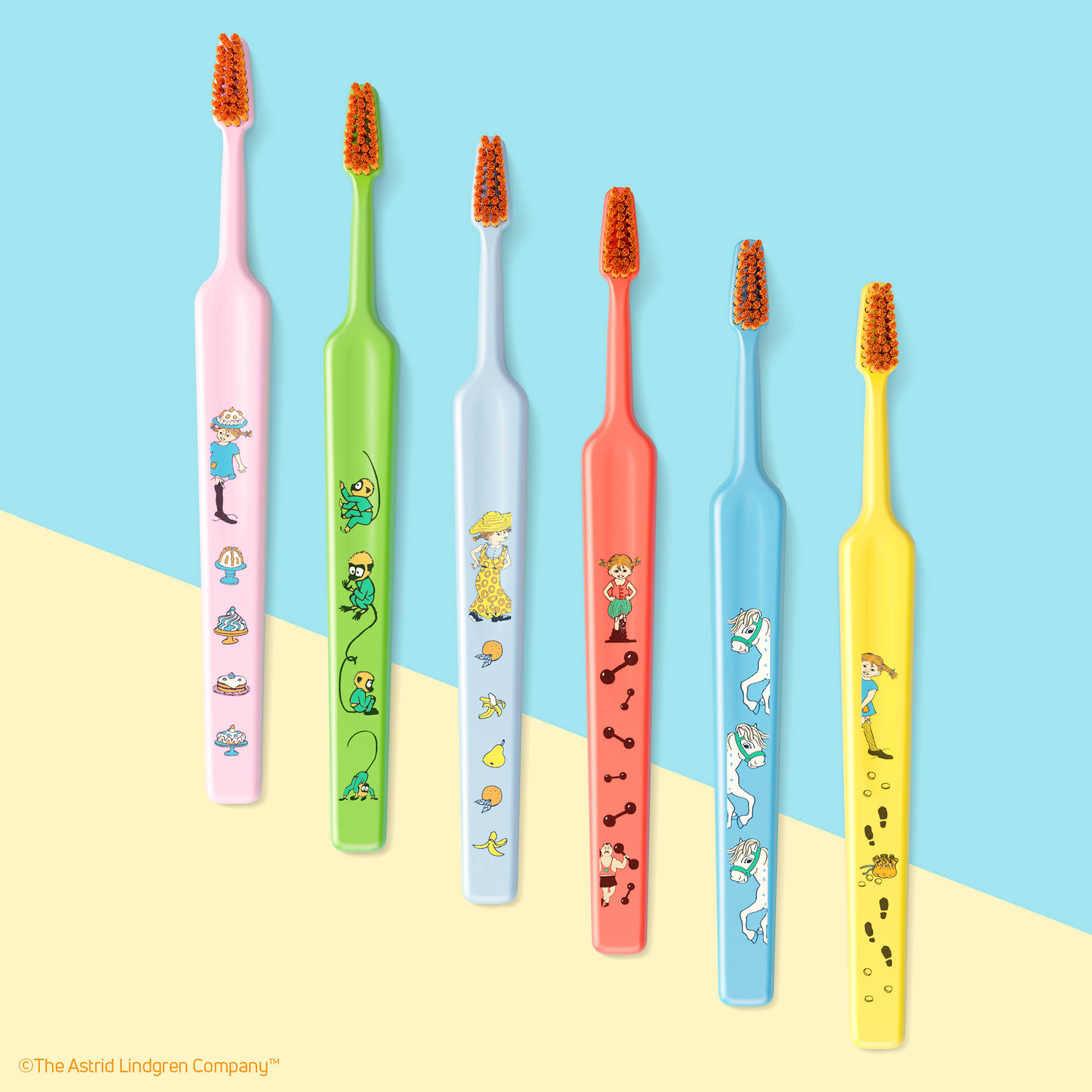 TePe Kinderzahnbürste Pippi Langstrumpf Edition extra soft, Stück