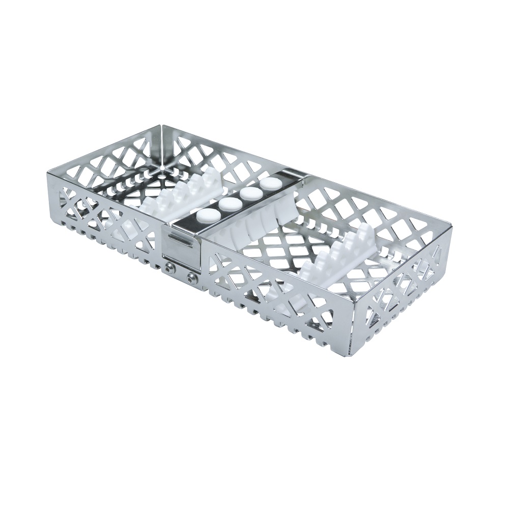 Steri-Wash-Tray Clip S6 für 6 Instrumente 190x90x34 mm weiß, Stück