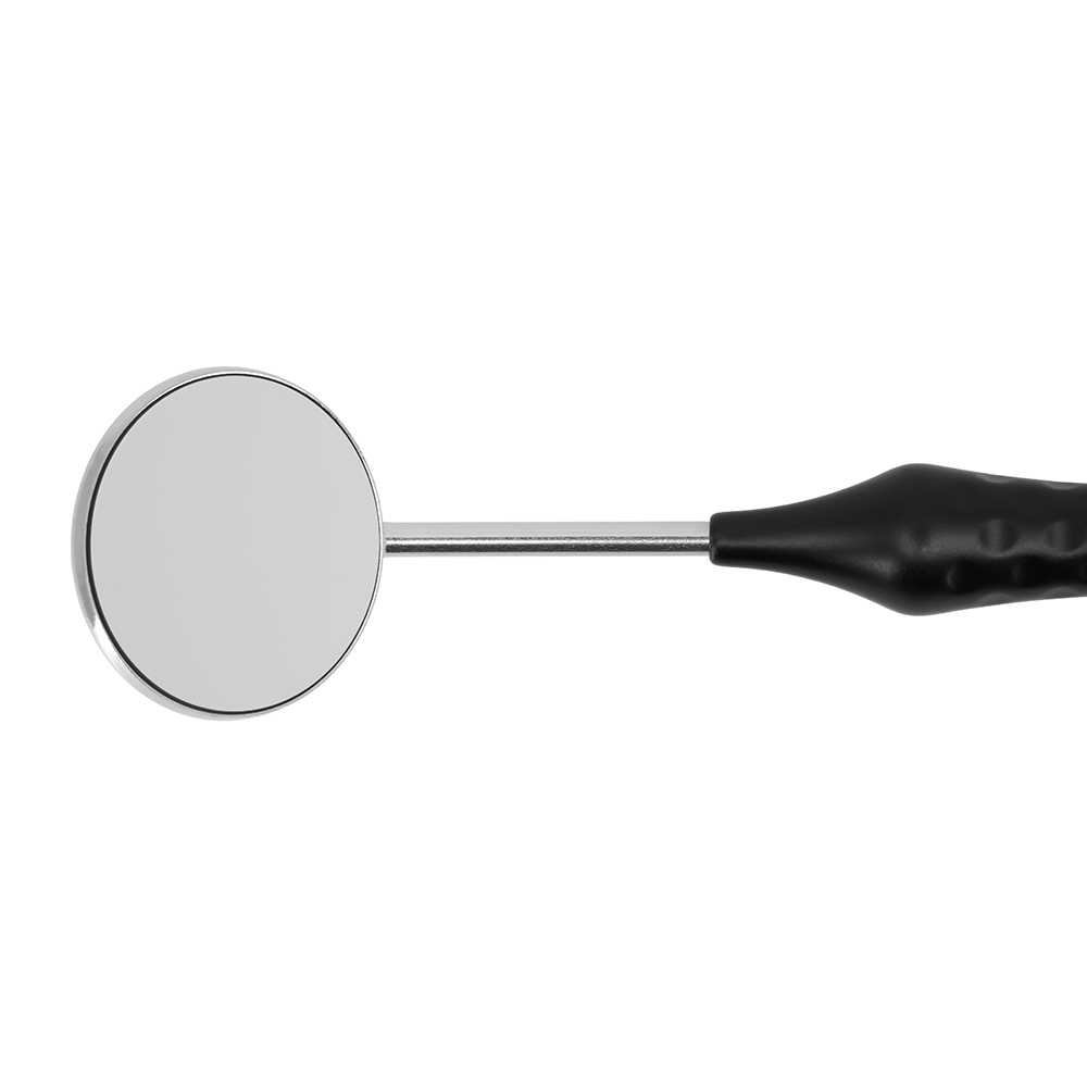Mundspiegel TOPvision FS Rhodium 5 plan SS, 12 Stück