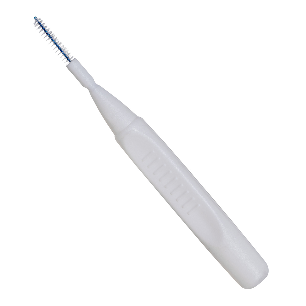Brosses interdentaires PLULINE avec manche, extra fines blanches, 6 pièces