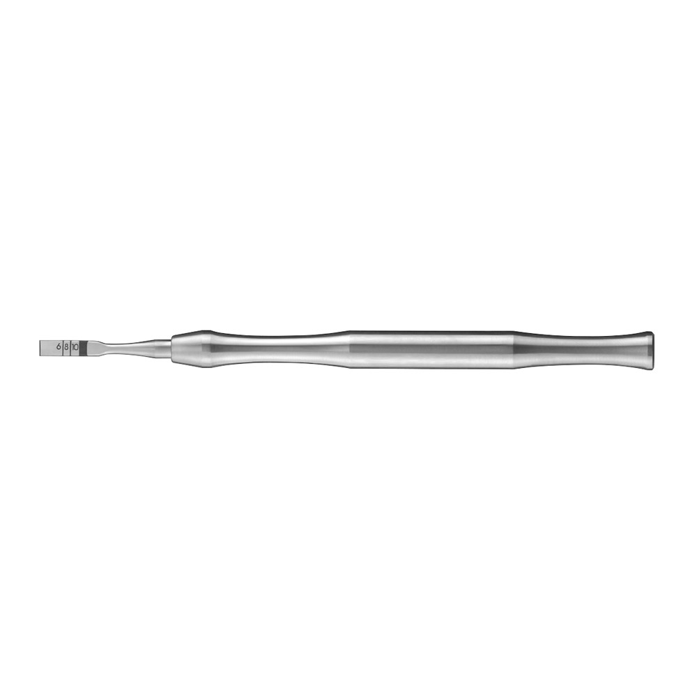 Osteotom Knochenmeissel 4 mm gerade, Stück