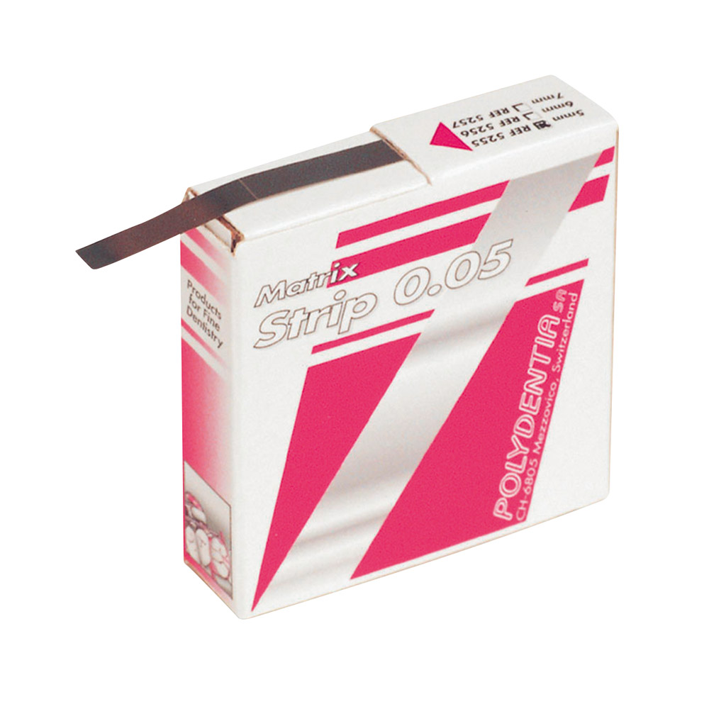 Stahlmatrizenband 5 x 0,05 mm, 3 m