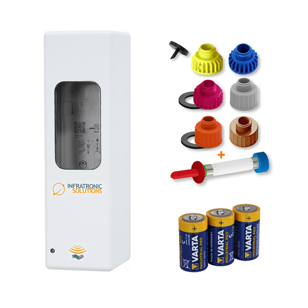 Hygienespender IT 1000 AW Euro-2 weiß Batterie, Stück