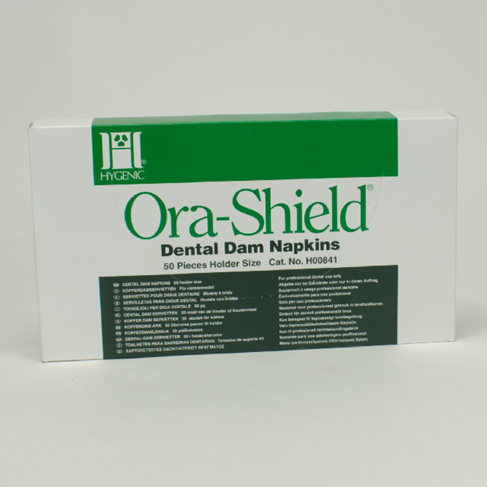 Ora-Shield Kofferdam Serviette groß, 50 Stück