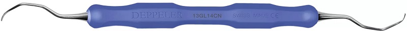 Kürette Gracey lang 13 GL 14 blau Adep, Stück