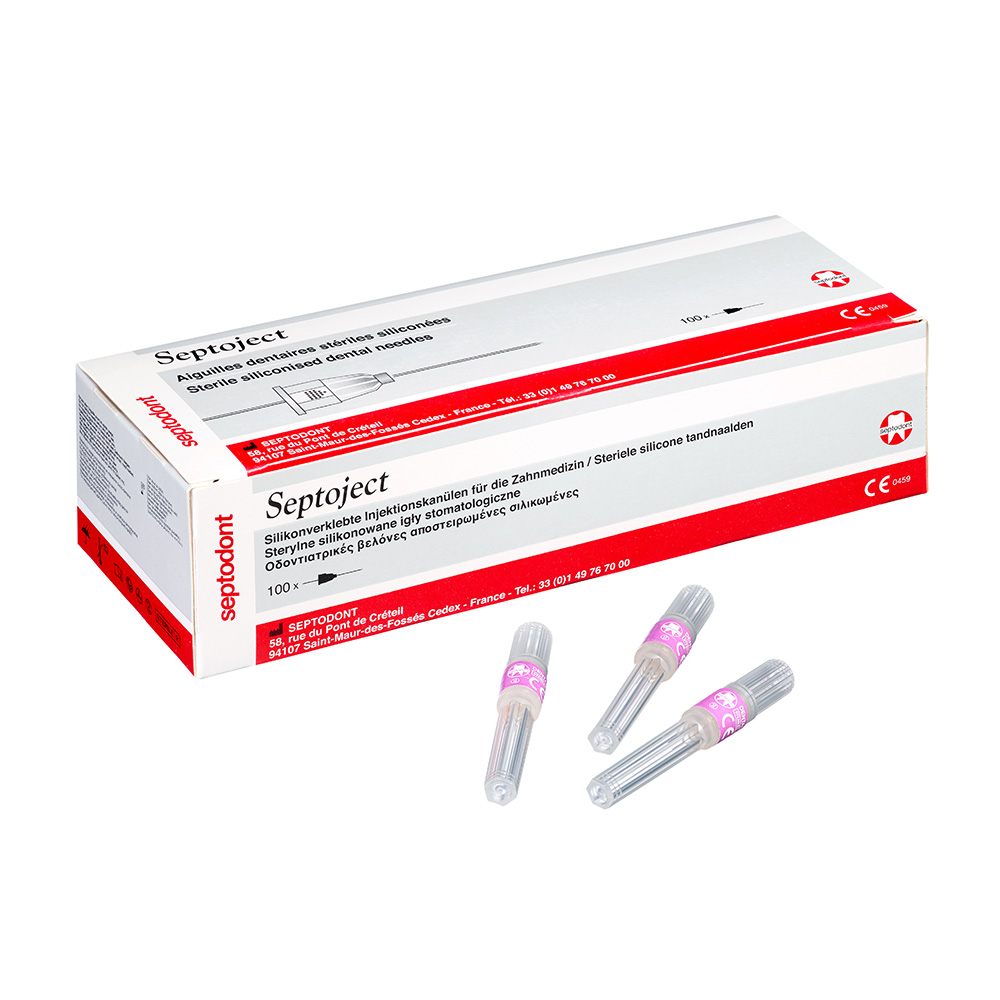 Septoject Kanülen G30  0,3 x 10 mm, 100 Stück