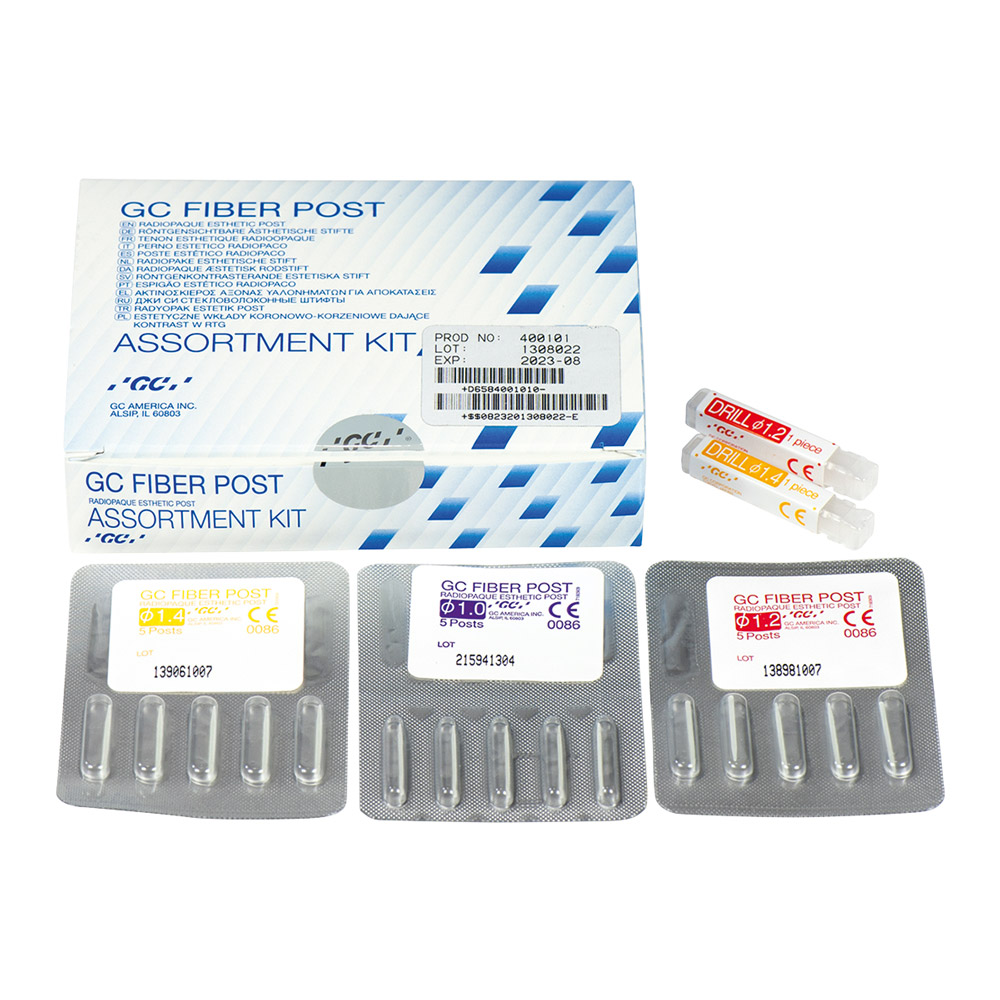 Fiber Post Assortment, Kit