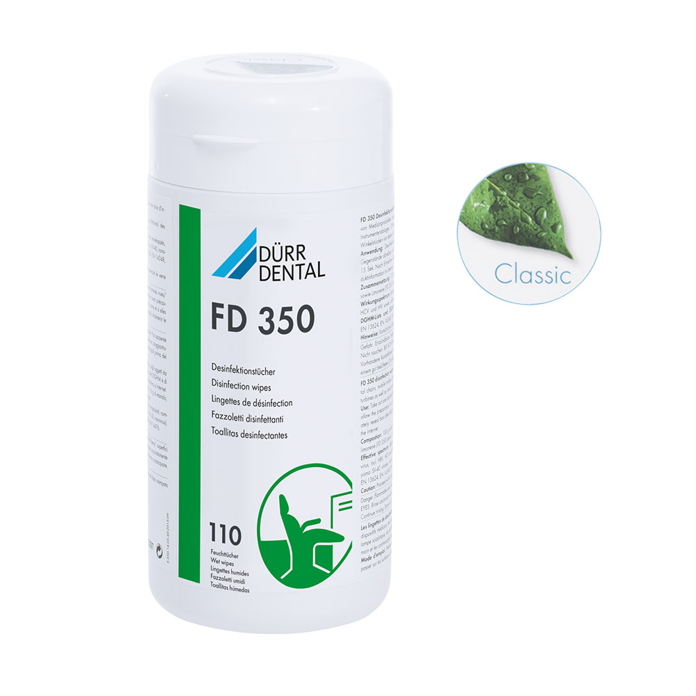 FD 350 Desinfektionstücher, 110 Stück Dose