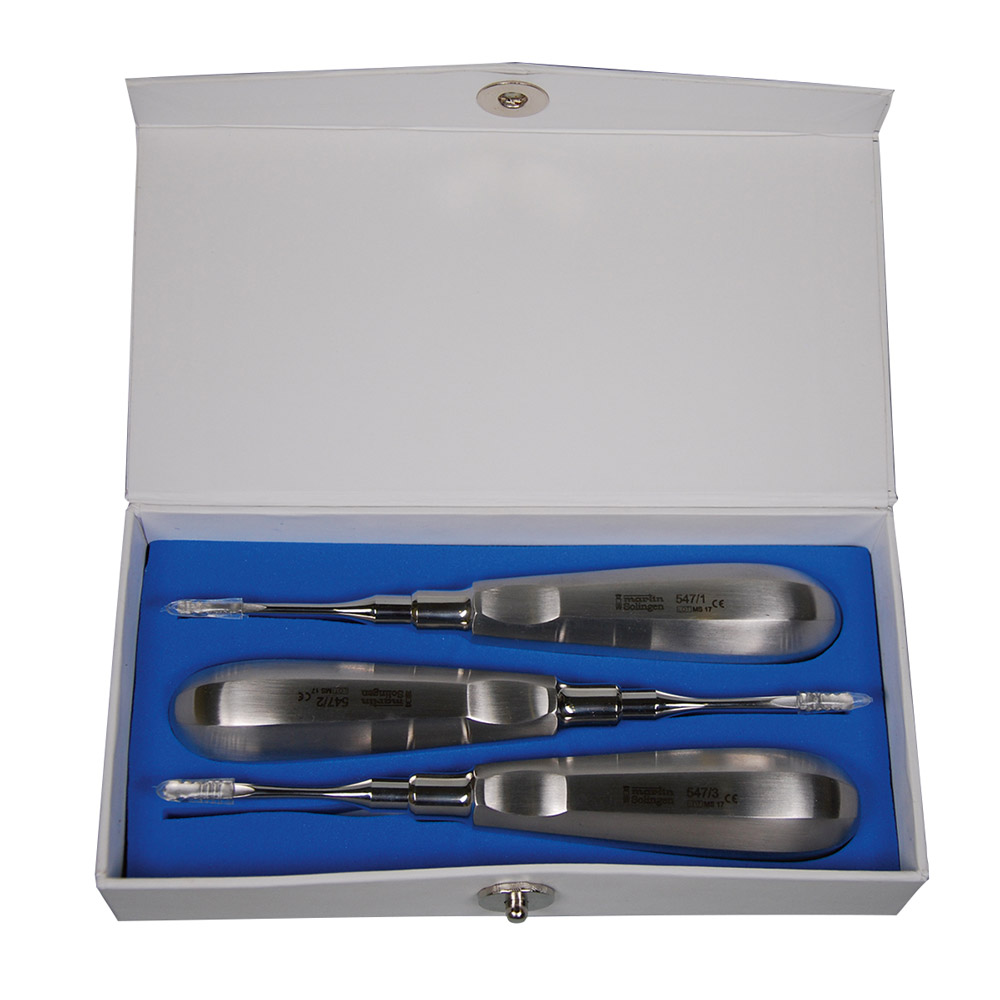 Wurzelheber 2,8 + 3,5 + 4,0 mm, 3er Set