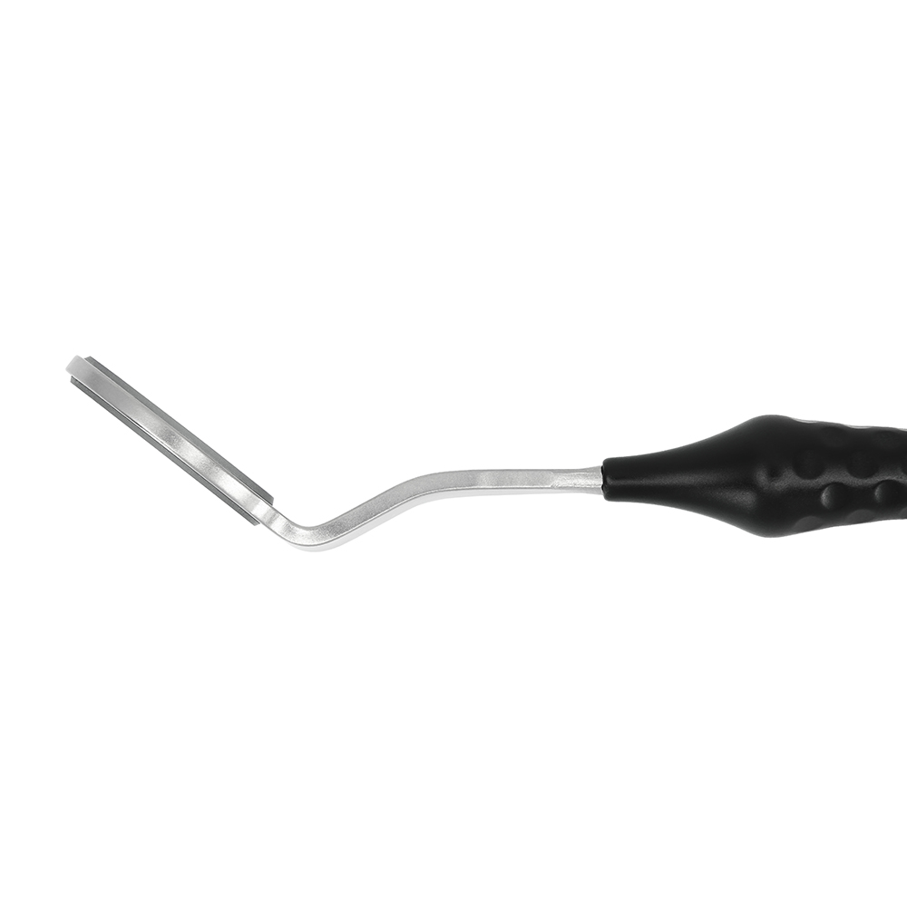Mundspiegel MEGAduo Rhodium 4 plan SS, 6 Stück