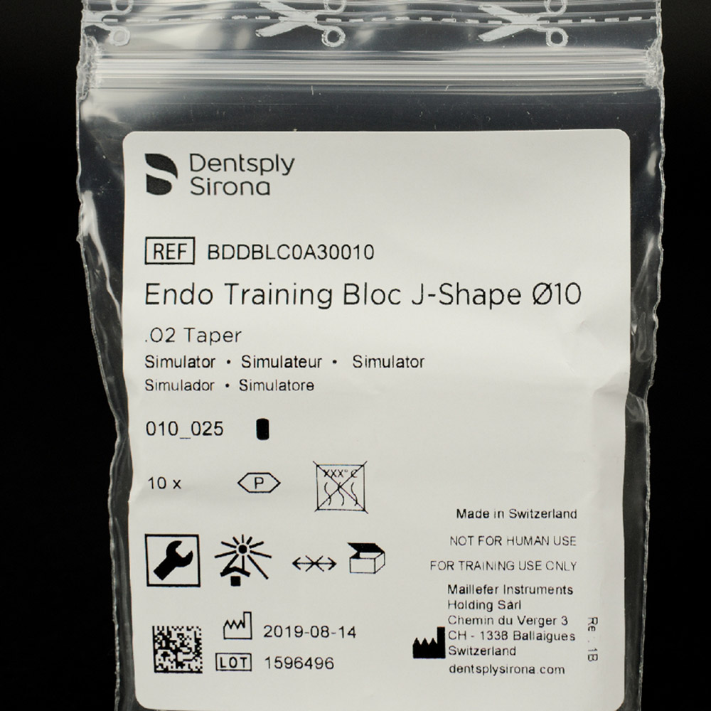 Endo Training Block J-Shape 10DS, 10 Stück