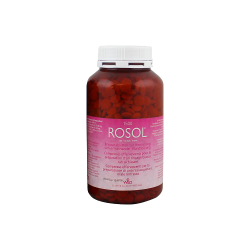 Rosol rosa ohne Fluor, 1500 Stück Packung