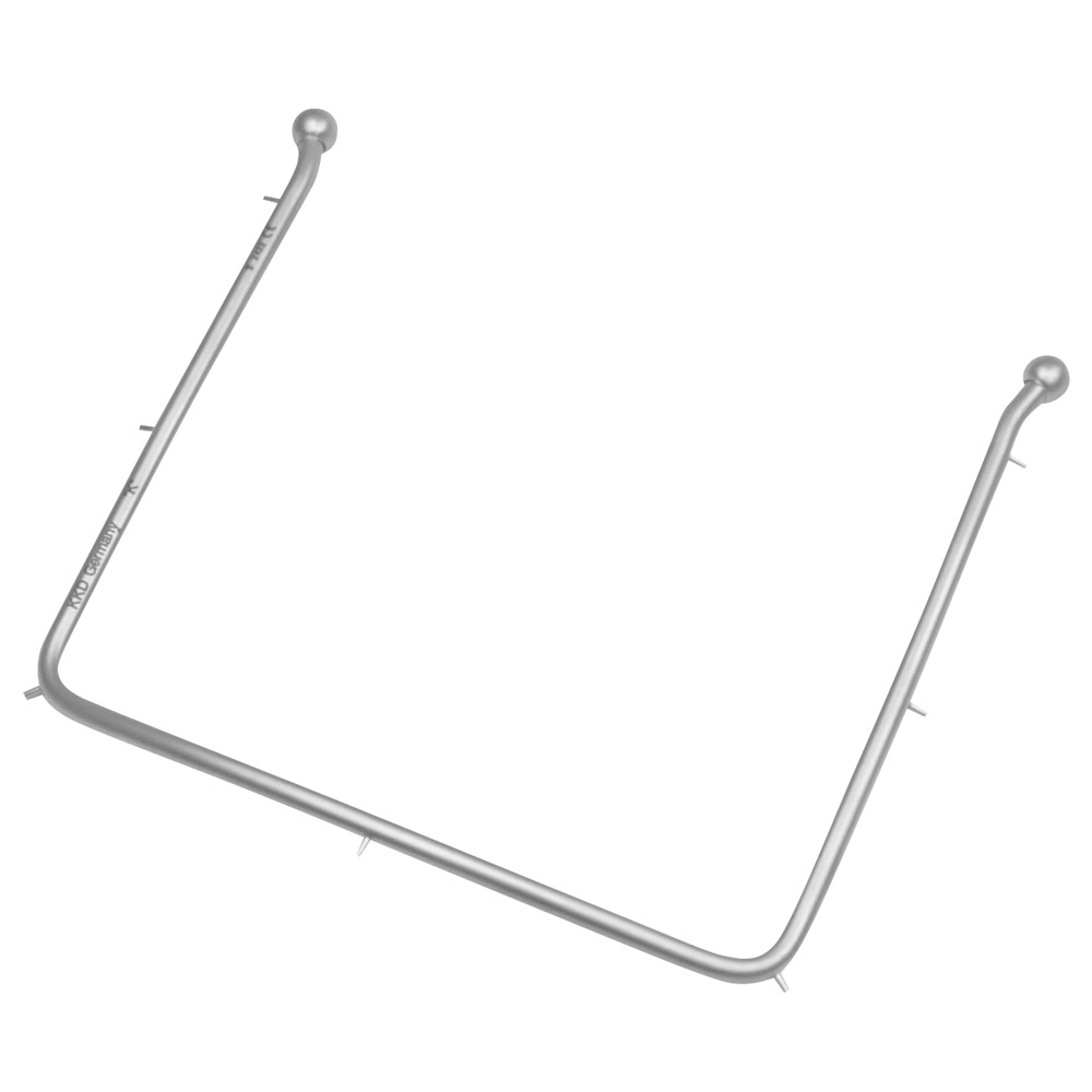 Kofferdam Rahmen Metall Kind Young 13,5 x 10,5 cm, Stück