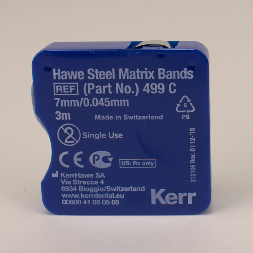 Matrizenband 7 mm 499C, 3 m Spender